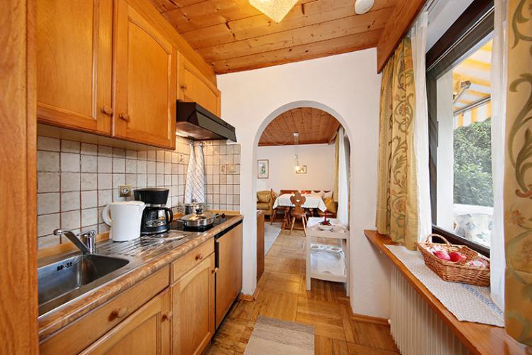 A fully equipped kitchenette - Apartment on the ground floor