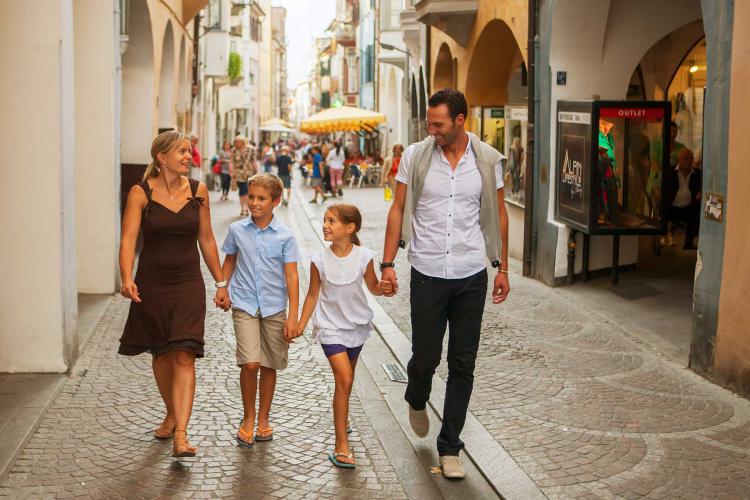 La via dei Portici di Merano