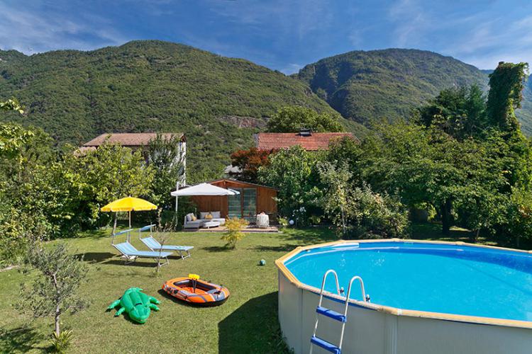 Garden - Wiesengrund at Gargazzone near Meran