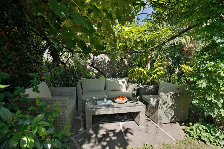 Garden with sitting area - Haus Wiesengrund